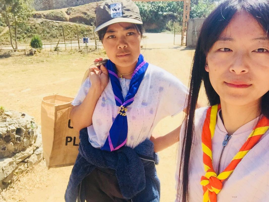 Scouts in action for sustainble community