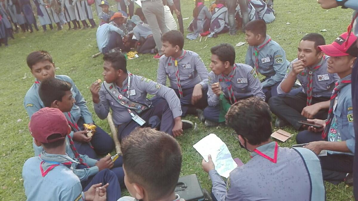 Doing report of hiking