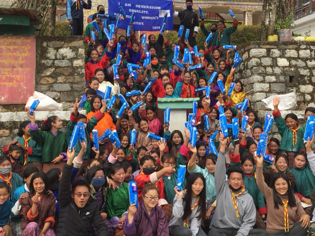 Another step by scouts in celebrating Intoernational Women's Day