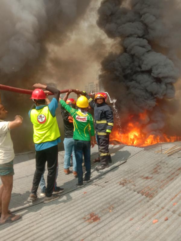 ট-ব্লক বস্তি অগ্নিকান্ড ২০২০