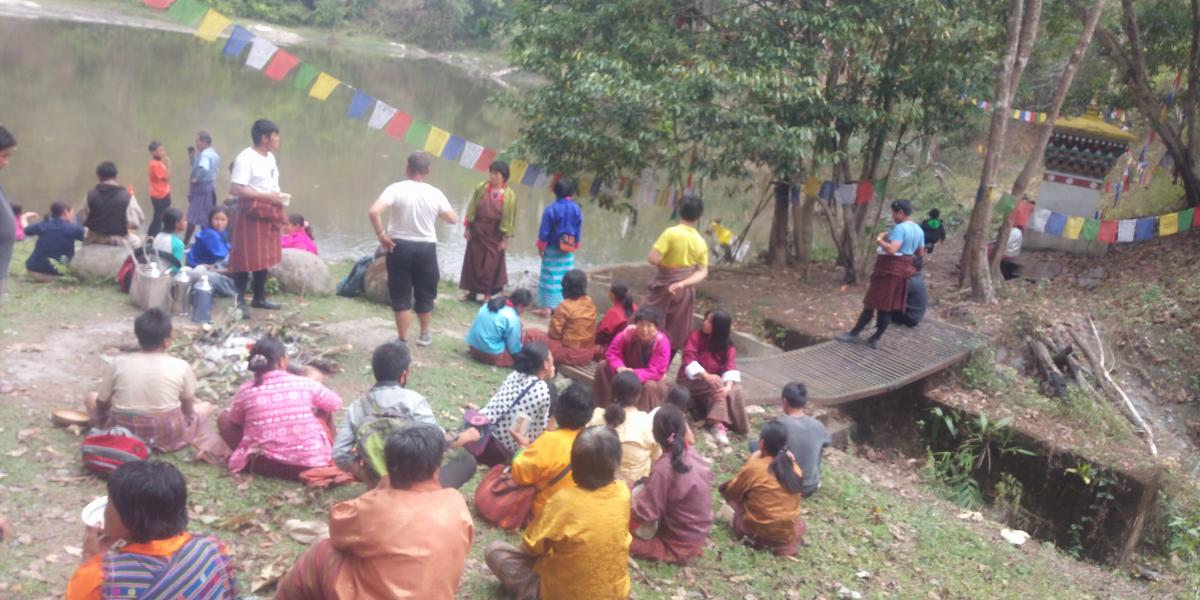 Visiting holly Place