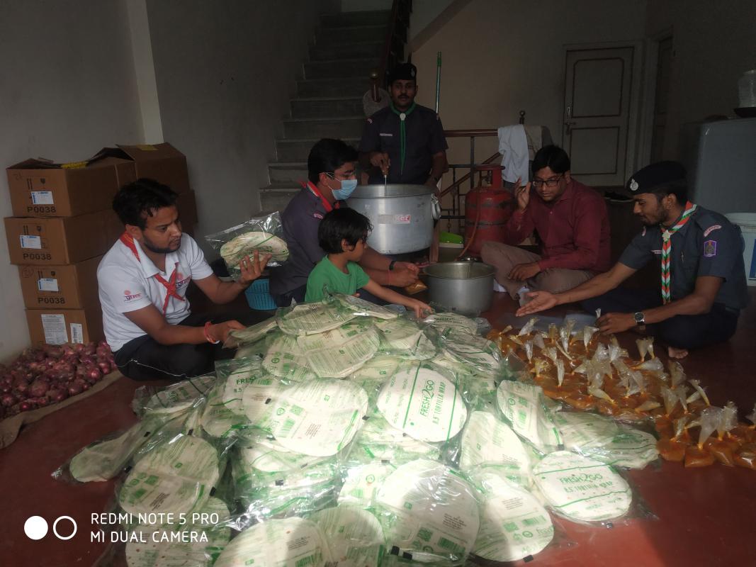 food packings and distribute program 