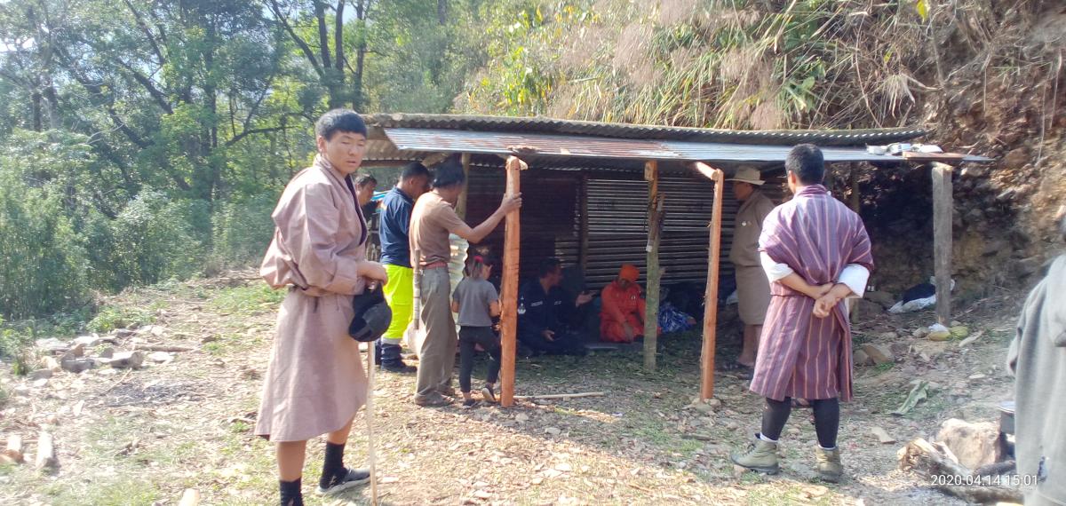 Fight  covid 19 at nation around the boarder area.