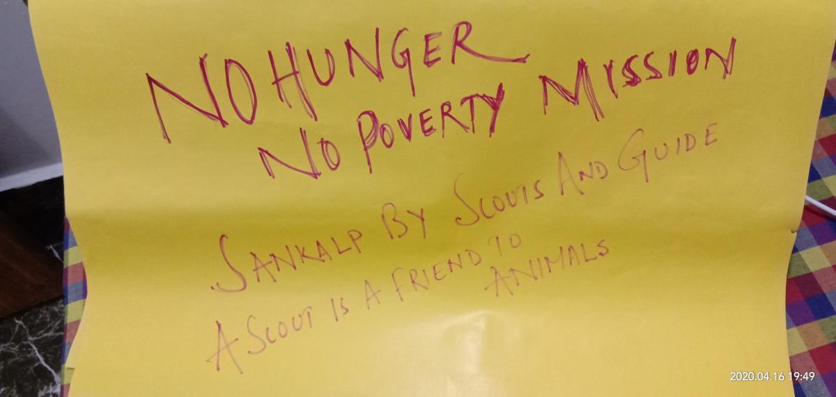 ##Sankalpbyscoutsguides##fightcovid##21dayslockdown##Stayhomestaysafe##