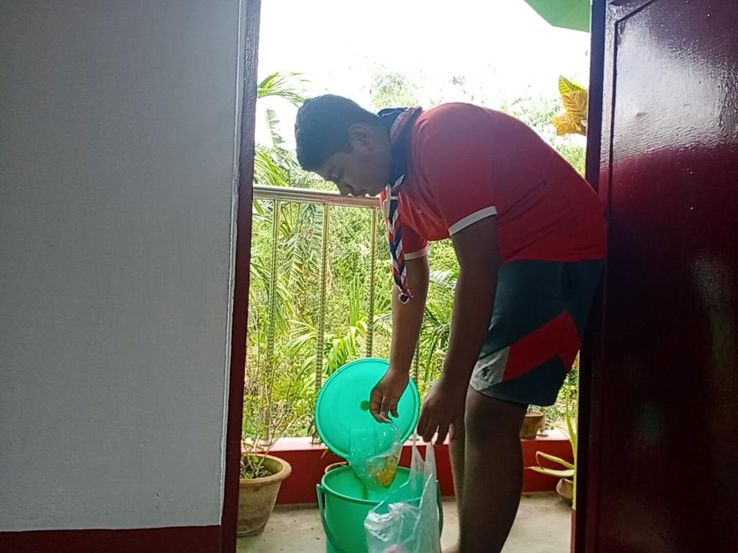 DOWN THE USE OF PLASTIC WASTE 