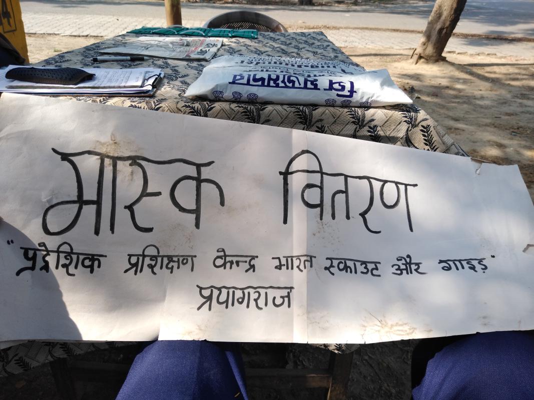 Free mask distribution in corona time 