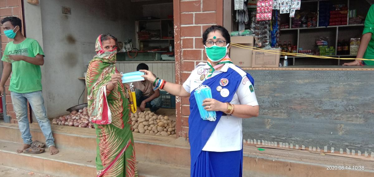 ##mask-bank ##making handmade mask and distribution ##