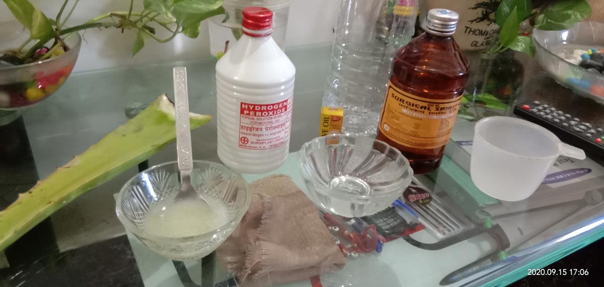 ##Atmanirbhar bharat ##making of sanitizer at home##use sanitizer ##washhands##fightcovid ##staysafe##BSGindia ##