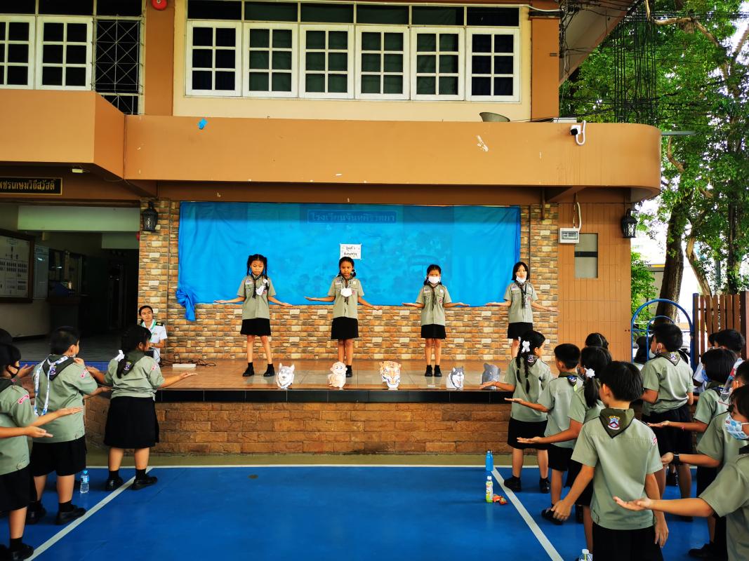 โครงการเต้นเพลง​mop.danc ในวันสันติภาพ