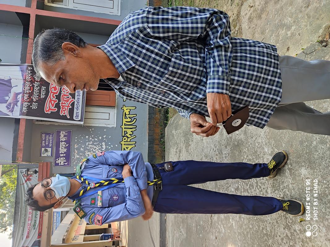 Plastic tide turners challenge badge (leadership level)