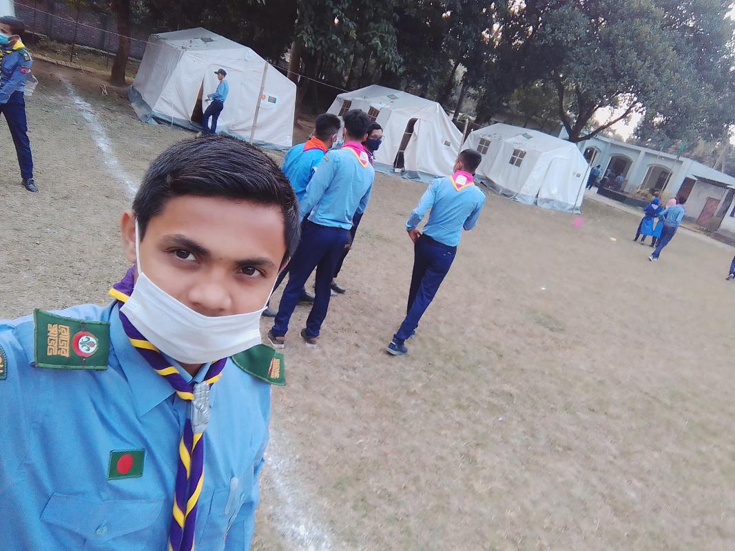  25 তম জেলা রোভার মেট কোর্স  বগুড়া 