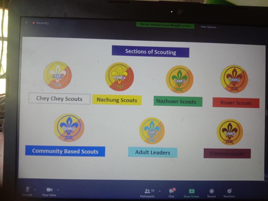 refresher course to adult leaders. 