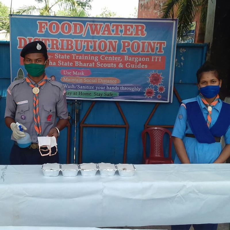 Water/Food distribution point