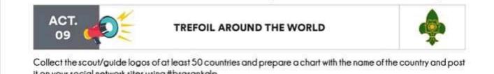 Sankalp project2.0 Activity -9(Trefoil around the world)