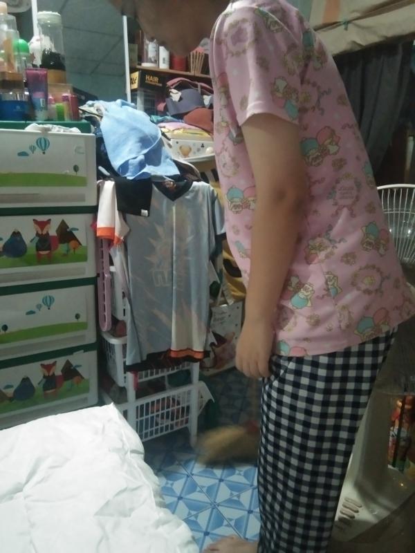 กวาดบ้าน