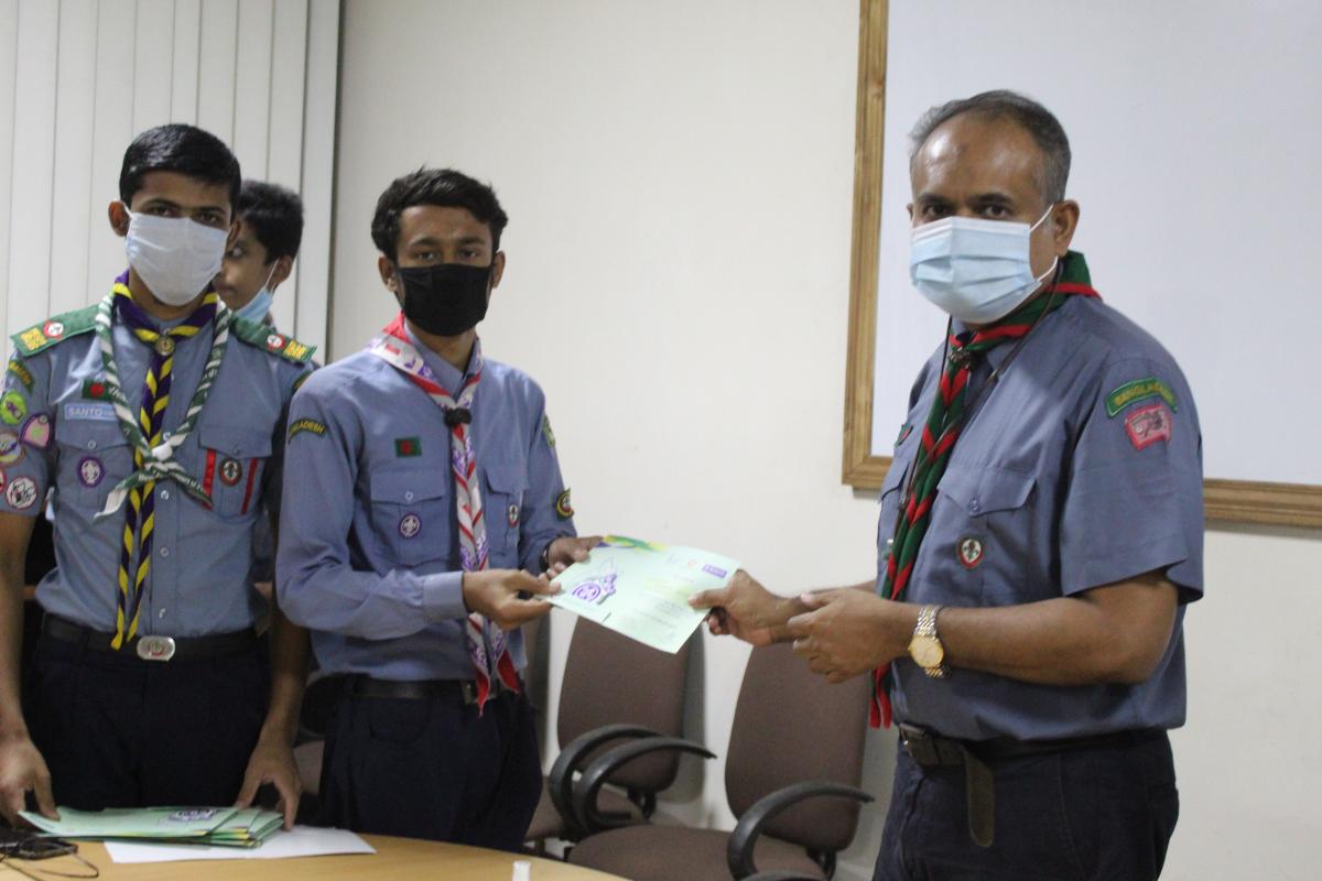 রিং ব্যাজ বিতরন কার্যক্রম ২০২০