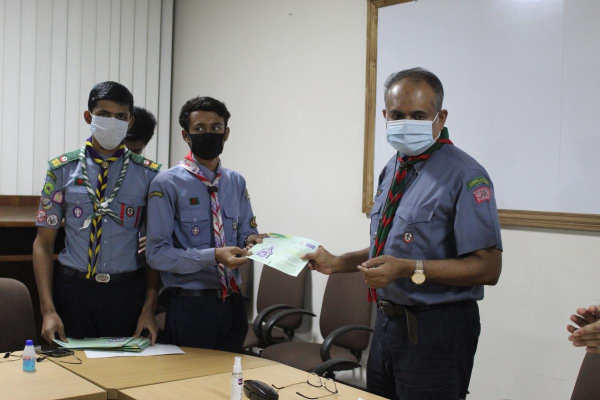 IDP 2020 activity launching and ring badge giving ceremony 2020