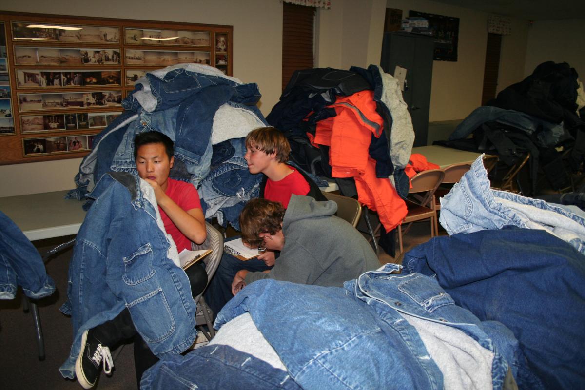 Coat/Blanket Drive , Blessing Bags