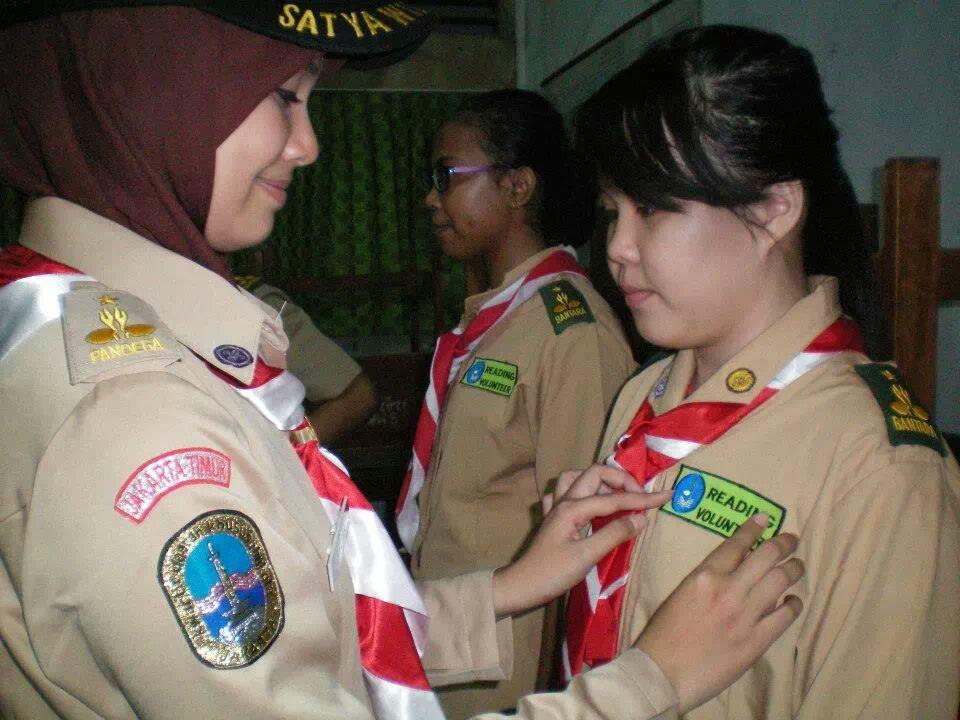 PRABUHI Badges for Jakarta's Volunteers