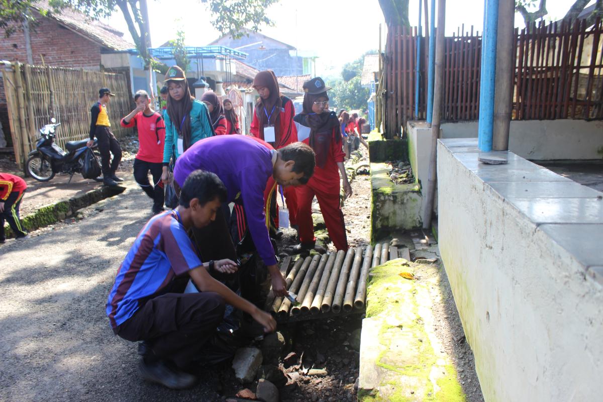KEMAH BAKTI GOTONG ROYONG DALAM RANGKA HARI BADEN POWELL