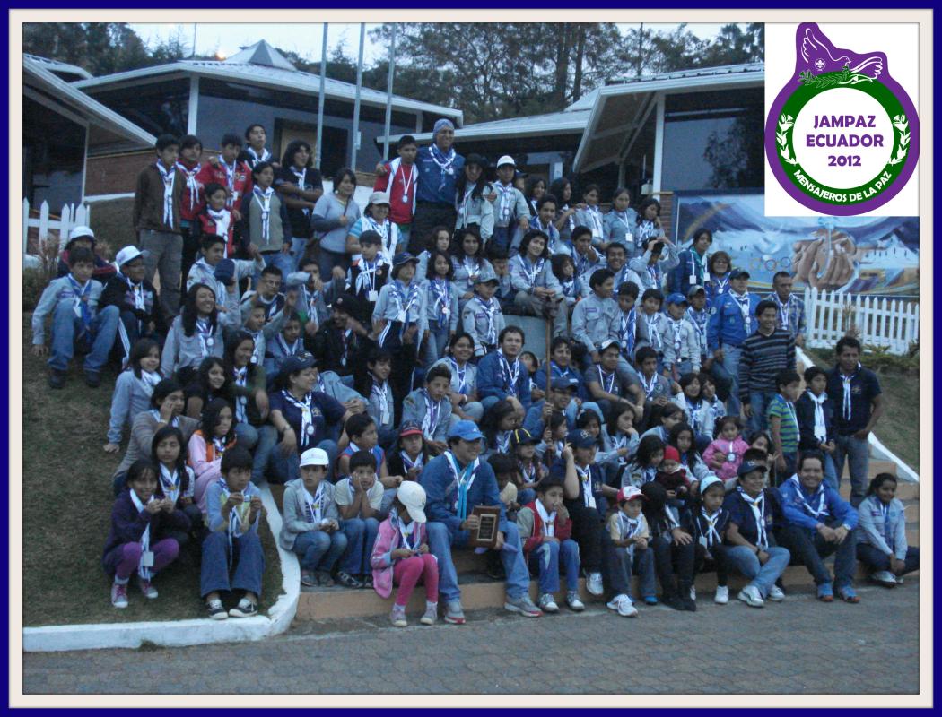 1er. JamPaz Ecuador - Jamboree de la Paz - Mensajeros de la Paz - Ecuador
