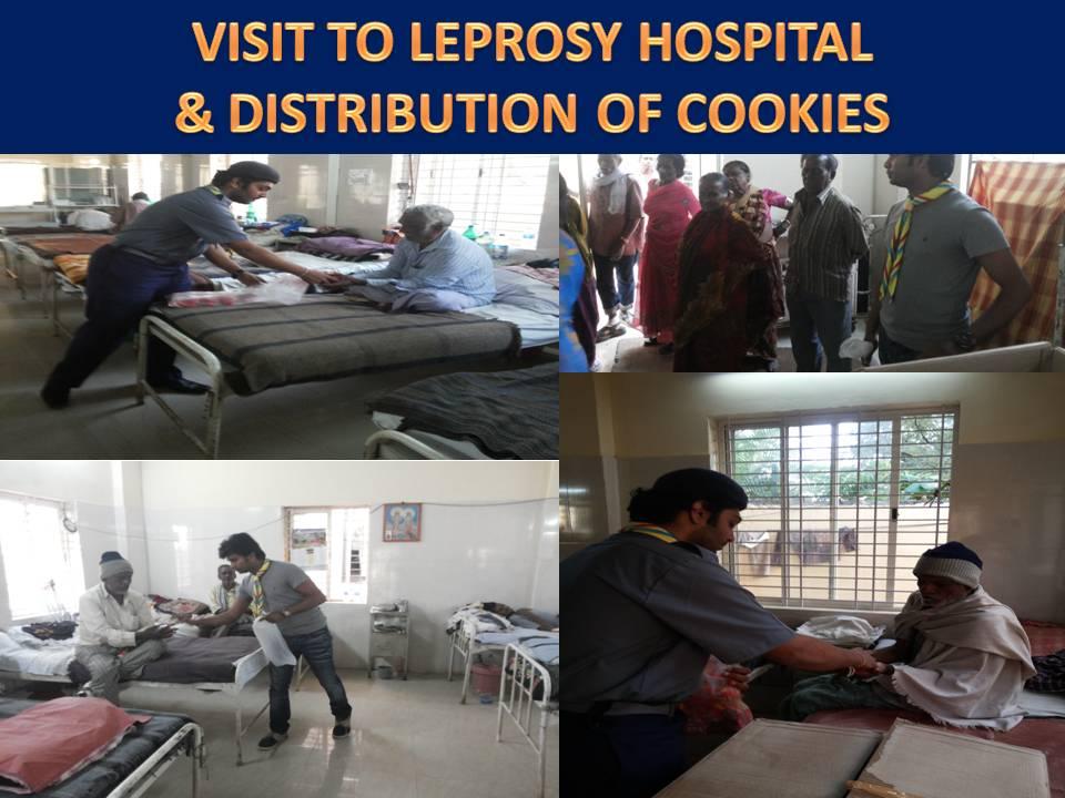 Leprosy Day Awareness & Distribution of Cookies @ Leprosy Hospital