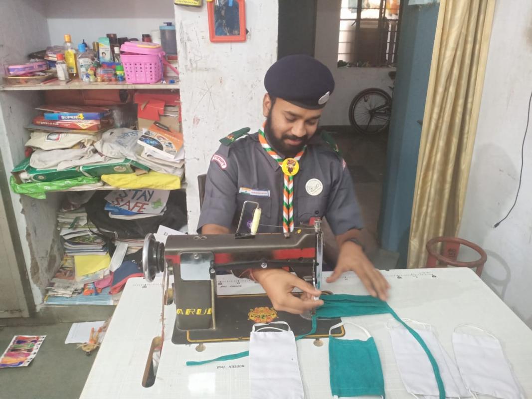 Making and Distribution  Mask