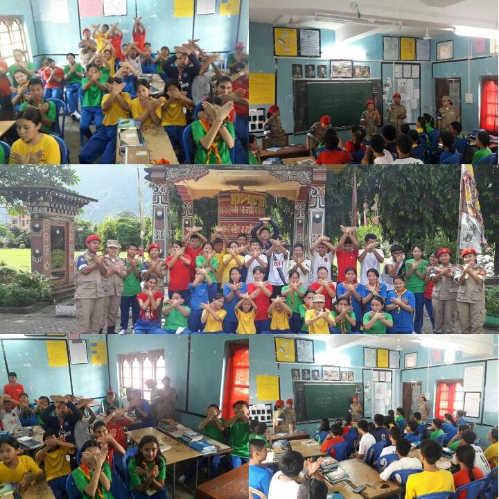 Spreading peace,love and care through messenger of peace