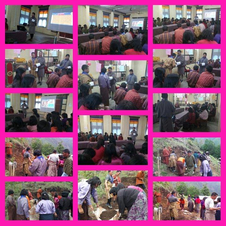 awareness on CBS and help to construct reading corner.