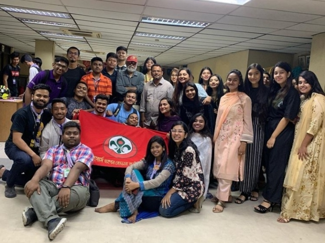 Crew Meeting -(sharing experiences) 