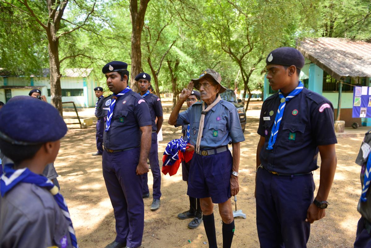 annual camp for scouts, guides, cubs, bulbuls
