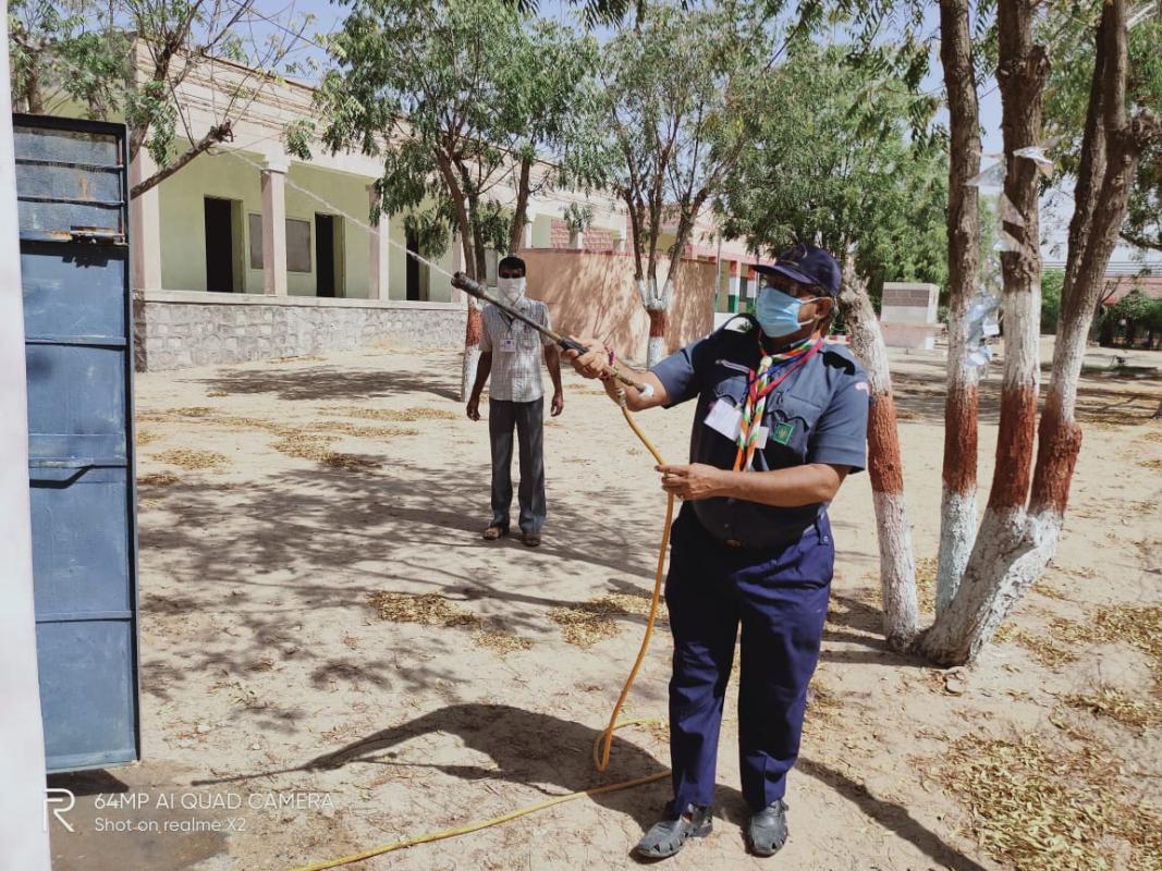 Covid - 19 Sanitayegetion 