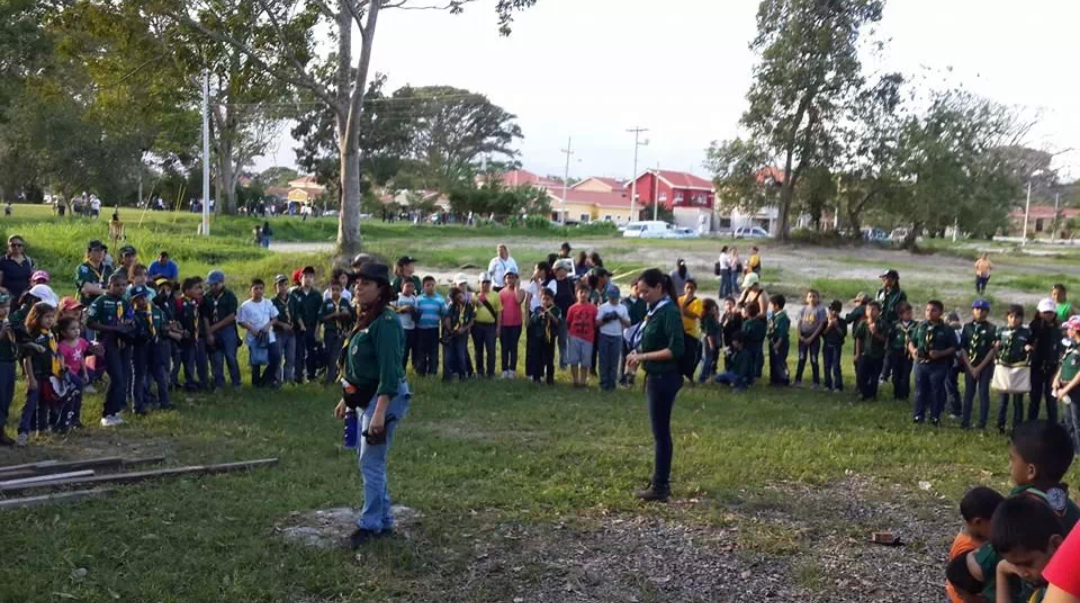 casi 150 Scouts plantaron semillas de árbol amenazado a estar en vía de extinción en Honduras