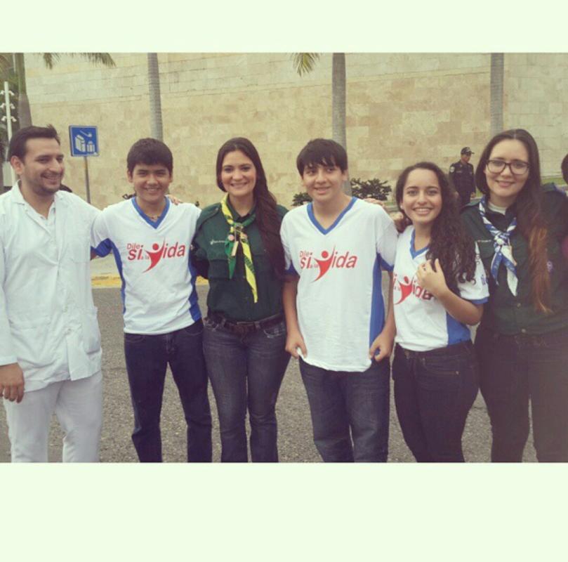 Cadena Humana por la Paz de costa a costa en Honduras