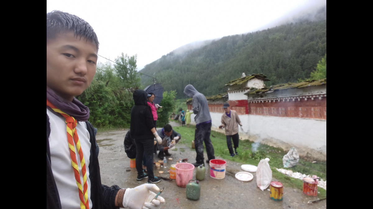 Spreading Happiness through action