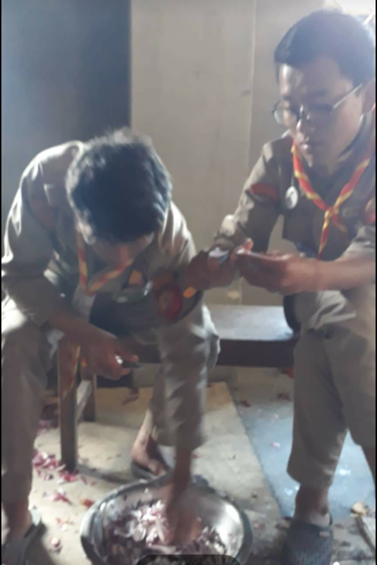 Voluntary service at Autsho Namdroling during Drakmar drubchen