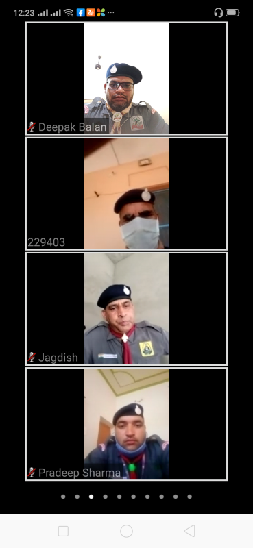 स्थनीय संघ के LA सचिव की मीटिंग