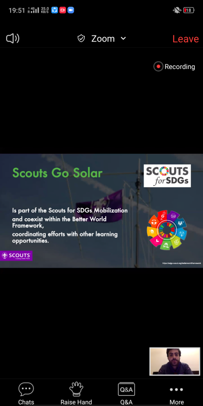 SCOUTS GO SOLAR