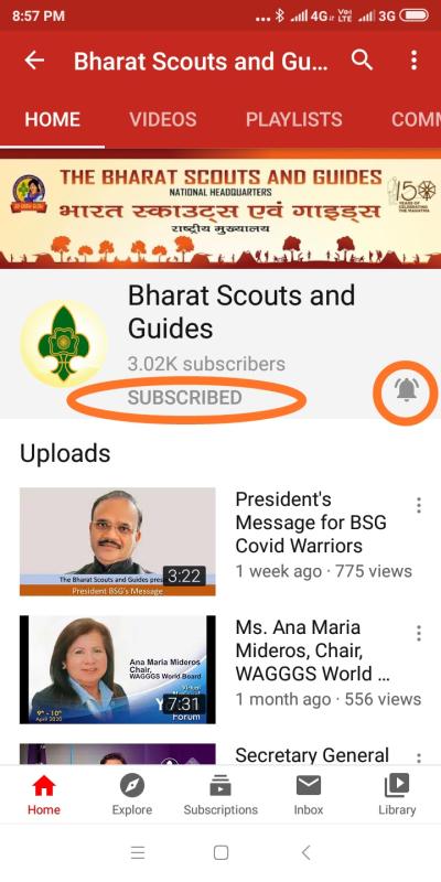 Arush Biswas's YouTube Channel:- OMEGA BEATZ, Subscribed the BSG YouTube Channel