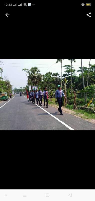 ৬ ষ্ঠ জাতীয় কমডেকায় সমাজ সচেতন , সমাজ সেবা ওবৃক্ষ রােপন অভিযান ।