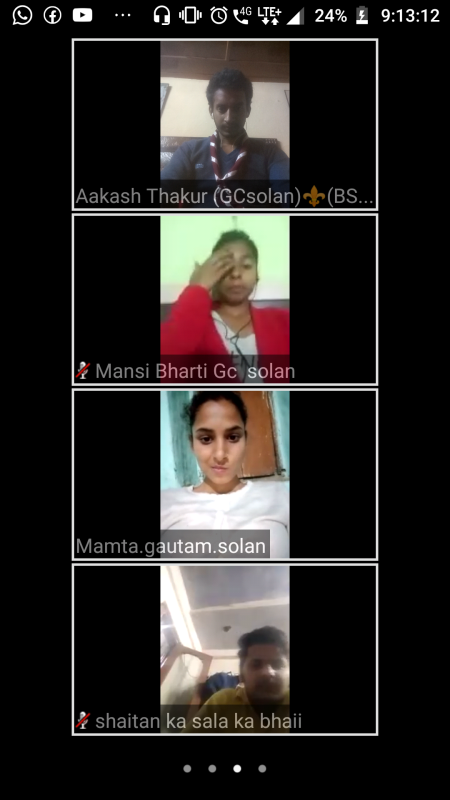 16th virtual meeting of GC solan
