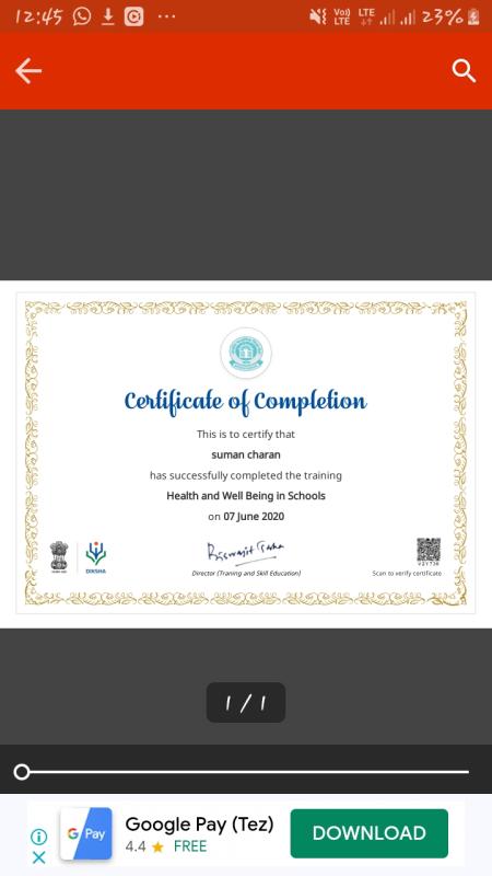 Health and well being 