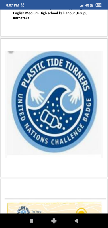 Plastic Tide Turner's Badge