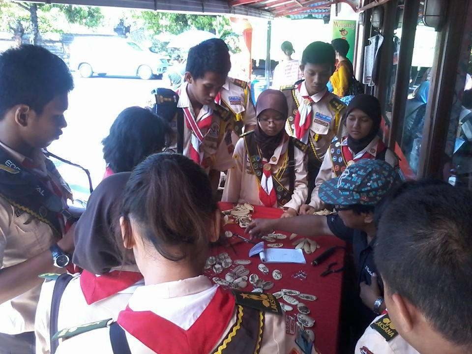 Inauguration of Penegak Laksana (Senior Rovers) Pandu Bhima SMASA in Bali