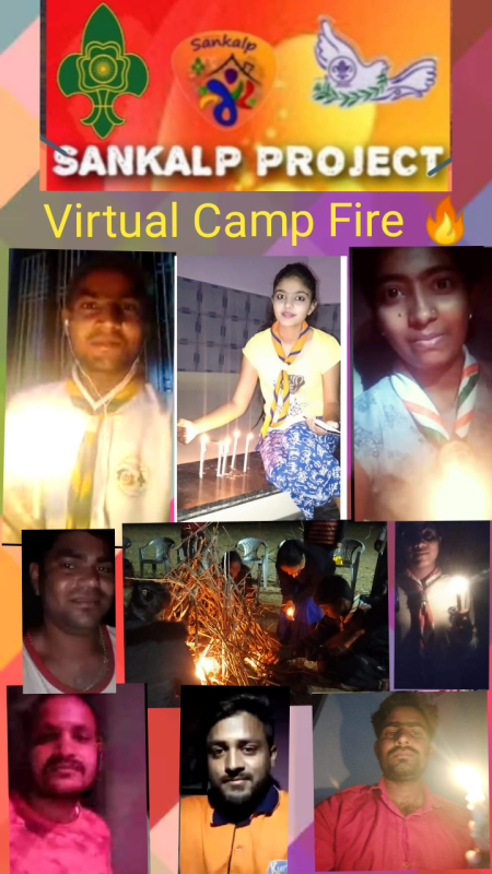 SANKALP PROJECT Section:C EARTH HOUR Challenge:2. # VIRTUAL CAMPFIRE