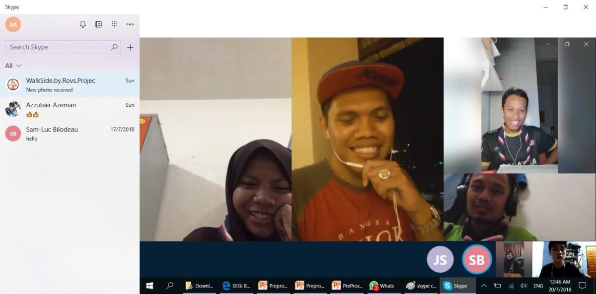 WalkSide By Rovs Project - Jom Bermesyuarat (Update 2)