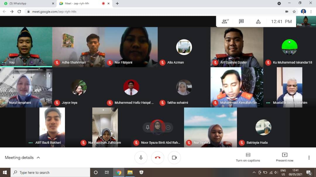 TAKLIMAT TEORI SCOUTS GO SOLAR UTHM