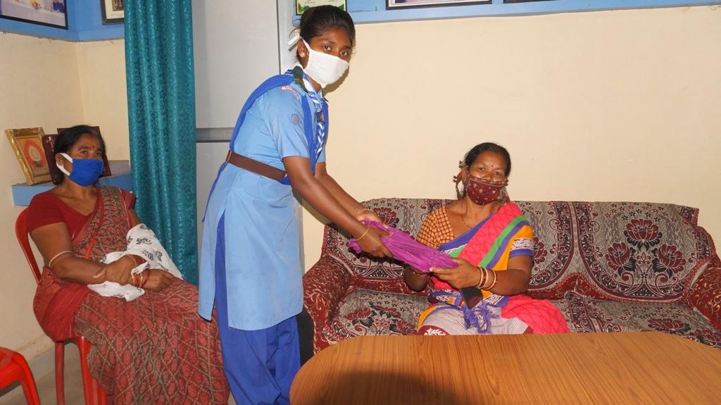 Mask distribution to the Sarpanch's of different Gram Panchayat's of Bargaon Panchayat Samiti, Sundargarh