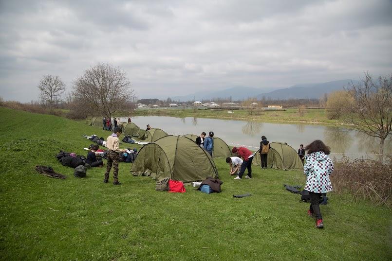 "Pearl " Spring Camp of  Association of Scouts of  Azerbaijan was over.