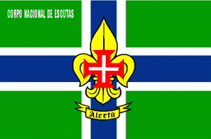  Portuguese Catholic Scouts Flag!